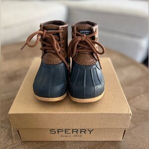 Toddler Sperry duck boots